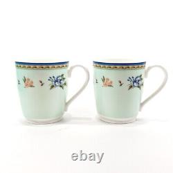 Tiffany&co. Mug Morning Glory Ensemble Deux Pièces Potterie Bleu/blanc Unisexe