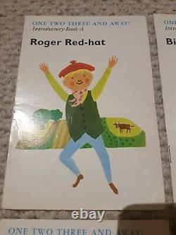Un Deux Trois Livres D'introduction A À D Set Roger Redhat Ultra Rare