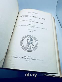 Un récit des trois voyages du Capitaine Cook (1842) Ensemble de deux volumes