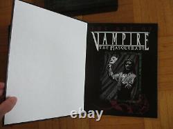 Vampire La Mascarade L'art Du Vampire + Ensemble De Deux Livres Limité Par Les Règles