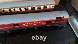 Vieux Tri-ang Ferroviaire Deux Royal Canapé Set Train De Passagers + Plus + Hornby