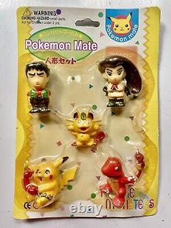Vintage Pokemon Mate Action Figurines, Deux Ensembles Nouveaux Et Dans L'emballage D'origine