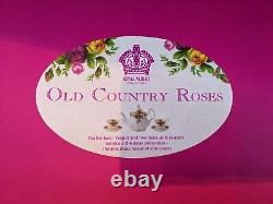Wedgewood Old Country Roses Service à thé pour deux Royal Albert deux tasses et soucoupes